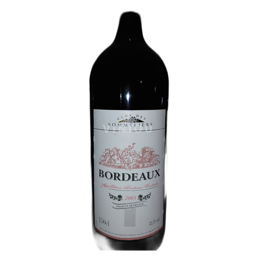 Bordeaux Cclub des sommeliers 2003 2003