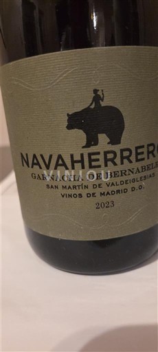 Madrid Rượu vang Madrid Navaherreros Garnacha de Bernabeleva 2023