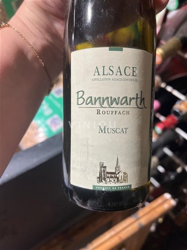 Alsacia Bannwarth Muscat 2022