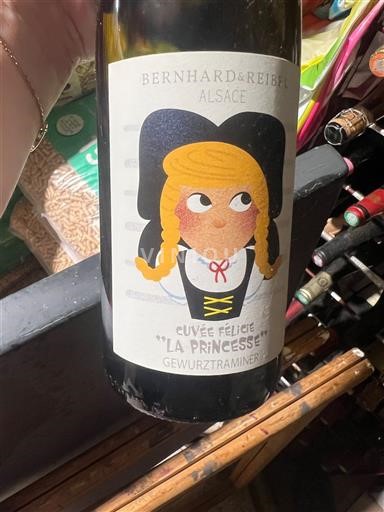 Alsasko Gewürztraminer Bernhard & Reibel Félicie La Princesse 2018