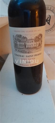 Bordeaux Saint-Julien Grand Cru Château Saint-Pierre 2008