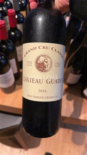 Bordeaux Saint-Émilion Grand Cru Grand Cru Classé Château Guadet 2016