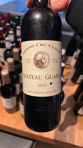 Bordeaux Saint-Émilion Grand Cru Grand Cru Château Guadet 2015