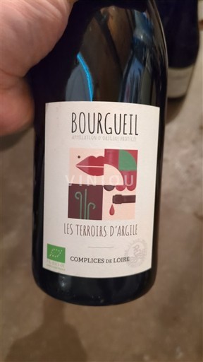 Loire Valley Bourgueil Complices de Loire Les Terroirs d'Argile 2021