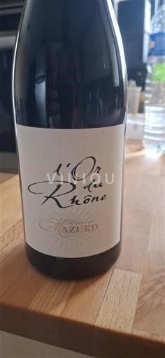 Thung lũng Rhône Không được chỉ định Domaine Mazurd L'Or du Rhône 2019