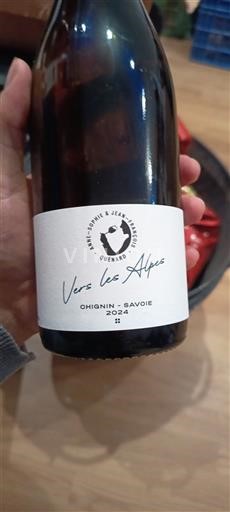 Savoie et Bugey Chignin Domaine Sophie et Jean-François Quenard Vers les Alpes 2024