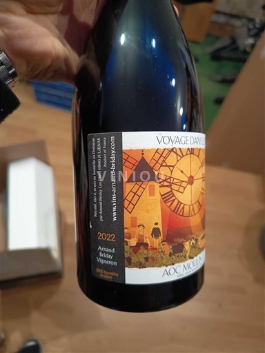 Beaujolais Moulin-à-vent Arnaud Bliday Voyage dans le Temps 2022