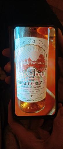 Bordeaux Pessac-Léognan Grand Cru Classé Château Carbonnieux 1988