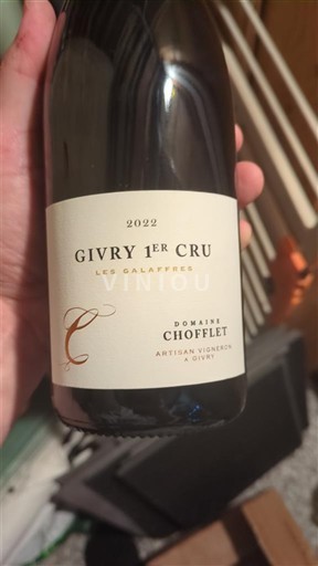Burgundsko Nespecifikováno Premier Cru Domaine Chofflet Les Galaffres 2022