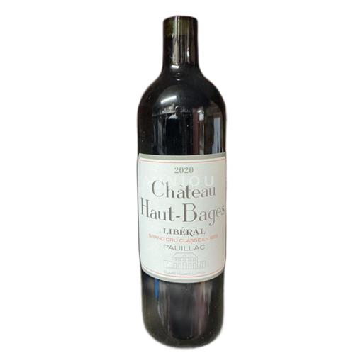 Bordéus Pauillac Grand Cru Château Haut-Bages Libéral 2020