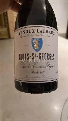 Bourgogne Nuits-Saint-Georges Arnoux-Lachaux Clos des Corvées Pagets 2021