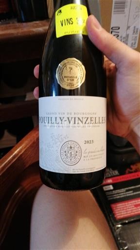 Borgogna Pouilly-vinzelles La passion du Chardonnay 2023
