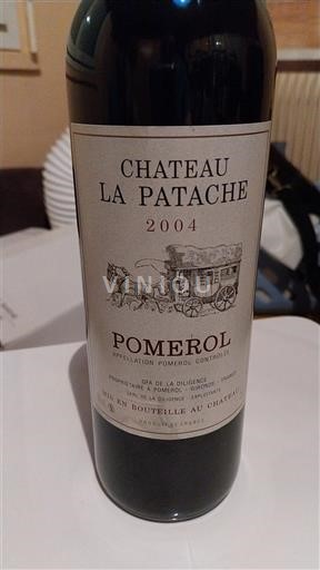 Bordeaux Pomerol Château La Patache 2004
