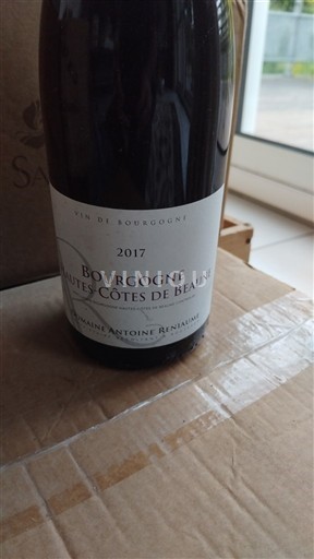 Bourgogne Hautes Côtes de Beaune Domaine Antoine Reniaume 2017