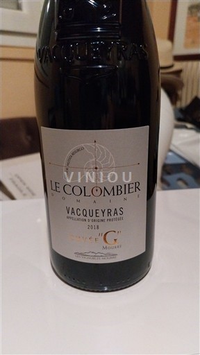 Rhônevallei Vacqueyras Le Colombier G 2018