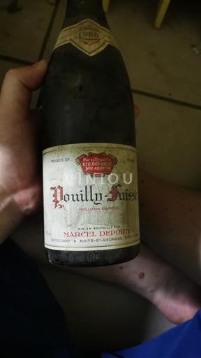 Borgoña Pouilly-fuissé Marcel Deporte 1981