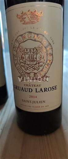 Bordeaux Saint-Julien Grand Cru Château Gruaud Larose 2014