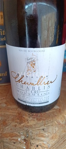 Burgundi Chablis Premier Cru Domaine Chevallier Montmains Ei vuosikertaa