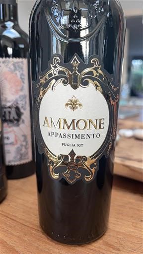 Апулія Не вказано Ammone Appassimento Без вінтажу