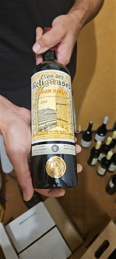 Bordeaux Saint-Émilion Clos des Religieuses 2004