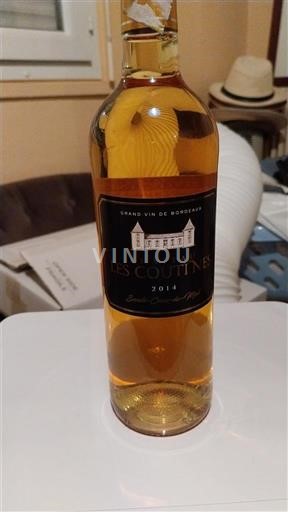 Bordeaux Sauternes Château Les Coutines 2014