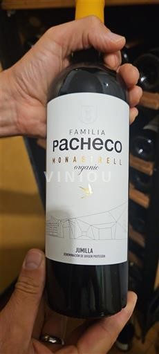 Castille-La Manche Jumilla Familia Pacheco Monastrell Organic 2023