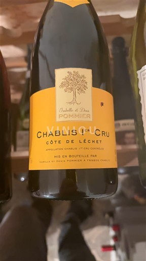 Bourgogne Ikke specificeret Premier Cru Isabelle et Denis Pommier Côte de Léchet 2021