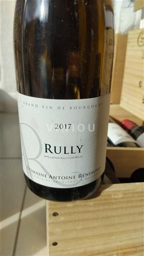 Bourgogne Rully Domaine Antoine Reniaume 2017