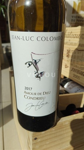 Thung lũng Rhône Condrieu Jean-Luc Colombo Amour de Dieu 2017