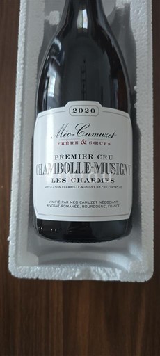 Borgoña Chambolle-Musigny Premier Cru MéO-Camuzet Les Charmes 2020