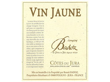 Jura Côtes-du-jura Benoît Badoz 2018