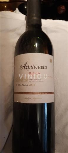 La Rioja Rioja Azpilicueta Crianza 2012