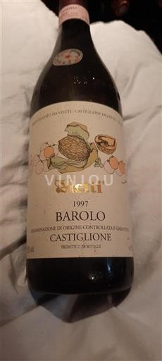 Piedmont Wines Barolo Vietti Castiglione 1997