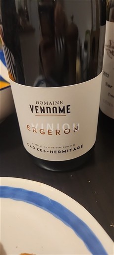 Rhône-dalen Crozes-Hermitage Domaine Vendome Ergeron 2023