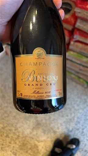 Champagne Jacques Busin Millésime 2012