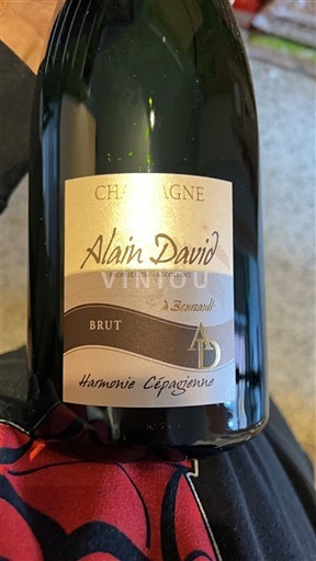 Šampanja Šampanjec Alain David Harmonie Cépageienne Neleten.