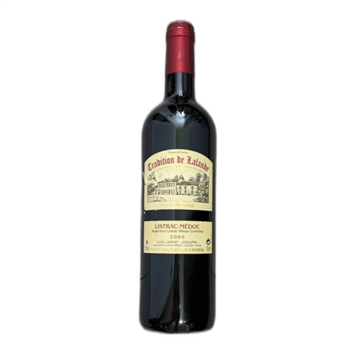 Burdeos Listrac-Médoc Tradition de Lalande Prestige 2009