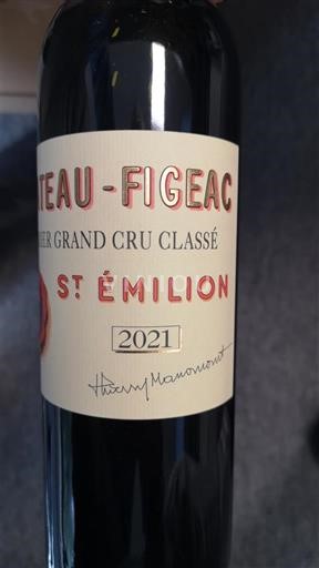 Bordeaux Saint-Émilion Premier Grand Cru Classé Château Figeac 2021