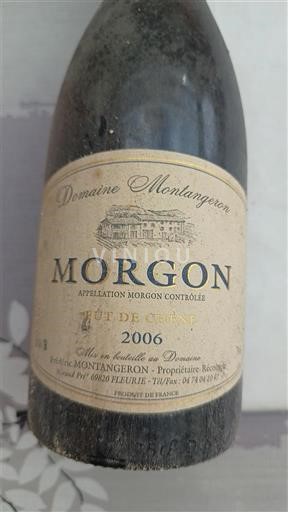 Beaujolais Morgon Domaine Montangeron 2006