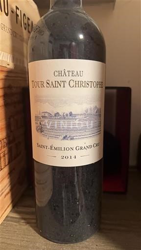 Bordeaux Saint-Émilion Grand Cru Grand Cru Château Tour Saint Christophe 2014