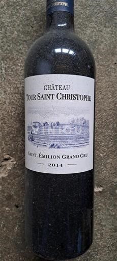 Bordo Сент-Емилион Гранд Кру Grand Cru Château Tour Saint Christophe 2014