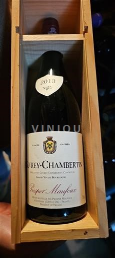 Bourgondië Gevrey-Chambertin Roger Maufoux 2013