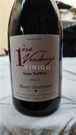 Thung lũng sông Loire Touraine Henry Marionnet 1ère Vendange 2024