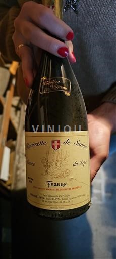 Savoie en Bugey Roussette de Savoie Frangy de la Pépée 2018