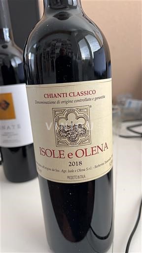 Toscane Chianti Classico Isole e Olena 2018
