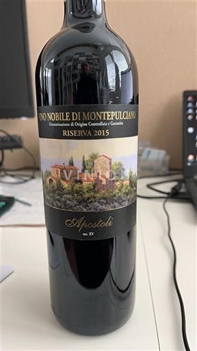 Toscana Vino Nobile di Montepulciano Apostoli 2015