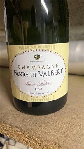 Champagne Šampanské Henry de Valbert Tradition Neročník