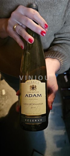 Alsace Jean-Baptiste Adam Réserve 2019