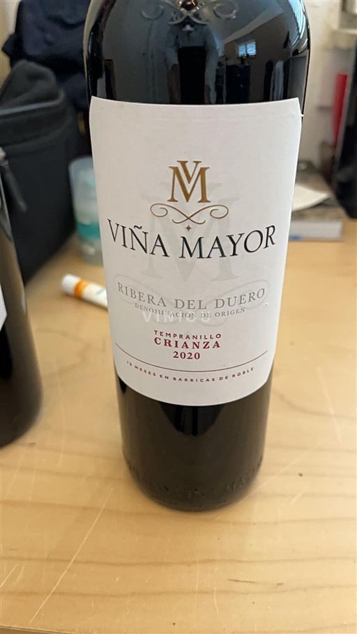 Castilien og León Ribera del Duero Viña Mayor Crianza 2020