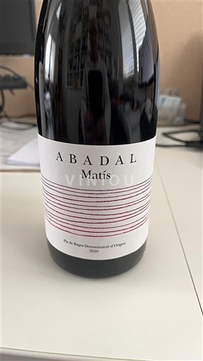 Catalonia Pla de Bages Abadal Matís 2020